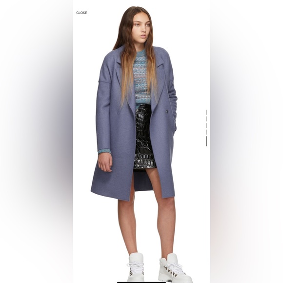 Harris Wharf London over sized fitted coat. - Picture 2 of 7